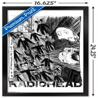 Радиохед-Чкртање Ѕид Постер, 14.725 22.375
