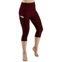 псиакги хеланки за жени жени вежбање џебни хеланки фитнес спортска сала трчање јога панталони + с