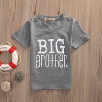 Семејство Појавување На Блузи Големиот Брат Маица Малиот Брат Ромпер Облека облека 0-7години