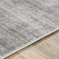 Уметнички ткајачи племенски килим за глобално подрачје, сиво