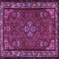 Ахгли Компанија Внатрешен Правоаголник Персиски Виолетови Килими Од Традиционална Област, 7'9'