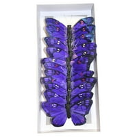 Хартиени пеперутки, виолетова ,, 12 пакувања