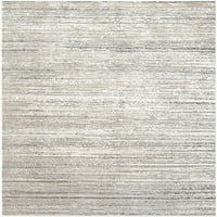 Уметнички ткајачи Апстрактна модерна област килим, сива