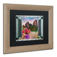 Лео Кели „Прозорецот до рајот VI“, измешана врамена уметност