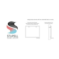 Tuphell Industries Модерни балансирачки форми на ленти шема графичка уметничка галерија завиткана платно печатење wallидна уметност, дизајн од JJ Design House LLC