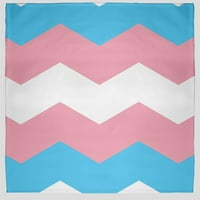 Едноставно Дејзи Трансродова гордост Шеврон Фрли ќебе