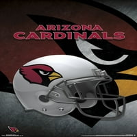 Аризона кардинали - постер за wallидови на шлем, 22.375 34