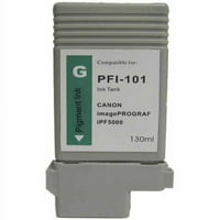 Универзален кертриџ за компатибилен инк-џет за кертриџ Canon PFI-101G, зелена