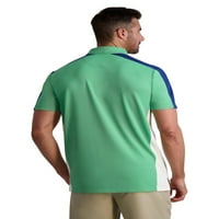 Chaps Men's Mesh Colorblock Golf Polo - Големини до 3xl