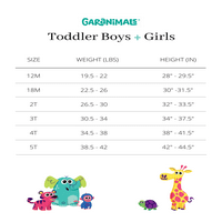 Garanimals девојки за бебиња и мали деца, панталони, големини со месеци-5T