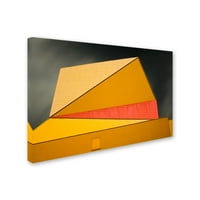 Трговска марка ликовна уметност „жолт покрив“ платно уметност од Гилберт Клес