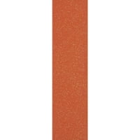 Офрај лента, мрачна портокалова Гросгреин сјај полиестерска лента за шиење, занаети и надавање, стапала, секоја од нив