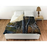 Beaver Pond Buck Duvet Cover