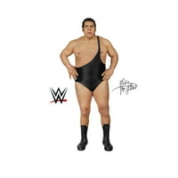 Fathead Andre the гигантот - Lifeивотна големина официјално лиценцирана WWE Отстранлив wallид
